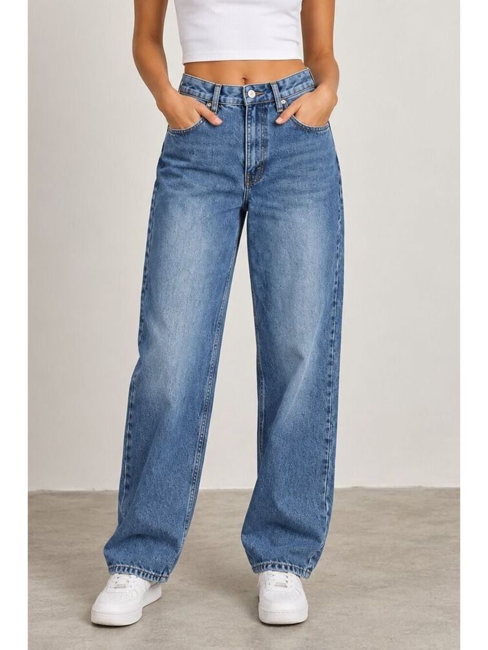 BDG Urban Outfitters High Rise Baggy Jeans Women’s 27 Blue 90s Y2K Relaxed Denim